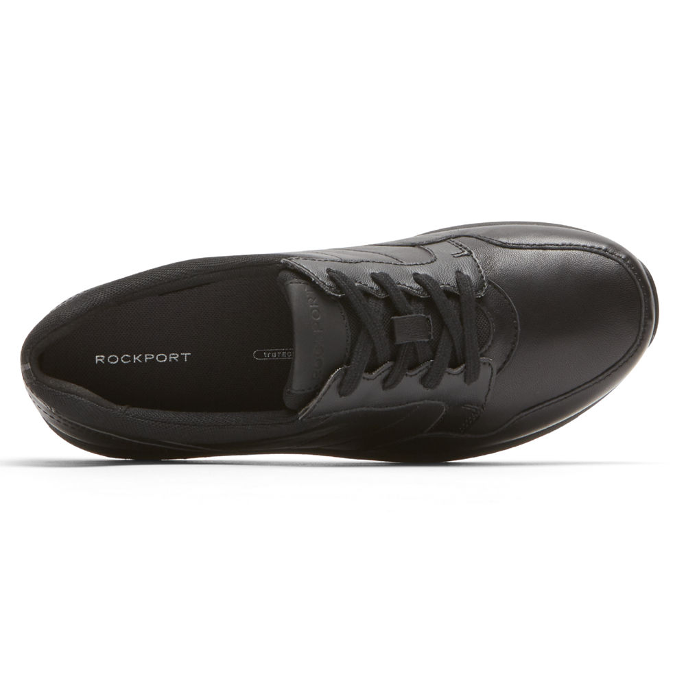 Zapatillas Rockport Mujer Mexico - Trustride Lace-Up Negros - BXAUG5683